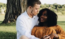 Black women & white men