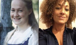 Rachel doleful, the white women that pretended to be black. Transracial.