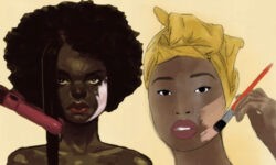 black women trying to look like white women. Whitefishing vs blackfishing.