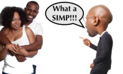 There's a group of Black men that believe that you are a "simp" if you only date Black women. They believe you are doing yourself a disservice if you don't open up your dating options to other races of women. 